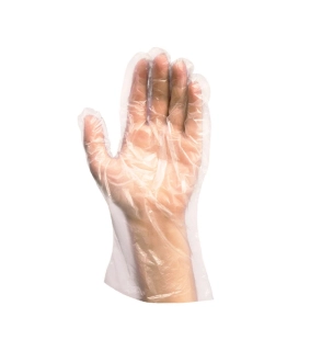 Rukavice jednorázové LDPE pre ženy, veľkosť M, (100 ks v bal.)