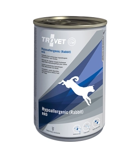 TROVET RRD PES 400G KONZ.RABBIT RICE DIET HYPOALLERGENIC