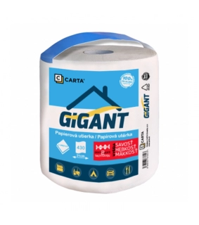 Papierová utierka, v roli, biela CARTA Gigant 22,7 cm x 90 m, 1 ks