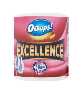 Papierová utierka, v roli, biela Ooops! Excellence 24 cm x 60 m, 1 ks