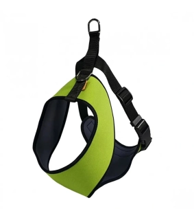 BAFPET Bezpečnostný postroj do auta Farba: Zelená, Veľkosť: M, OK:38mm x OH:44-60cm 18432