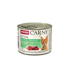 Animonda CARNY® cat Kitten hovädzie, kuracie mäso a králik bal. 12 x 200 g konzerva