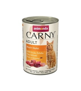 Animonda CARNY® cat Adult hovädzie a kura bal. 6 x 400 g konzerva