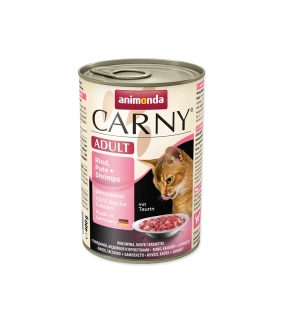 Animonda CARNY® cat Adult hovädzie,morka a krevety bal. 6 x 400 g konzerva