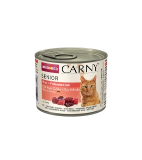 Animonda CARNY® cat Senior hovädzie a morčacie srdiečka bal. 6 x 200 g konzerva