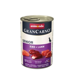 Animonda GRANCARNO® dog senior hovädzie a jahňa bal. 6 x 400g konzerva