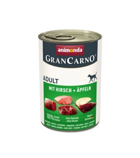 Animonda GRANCARNO® dog adult hovädzie,jeleň,jablko bal. 6 x 400g konzerva