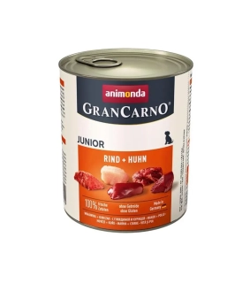 Animonda GRANCARNO® dog junior hovädzie a kura bal. 6 x 800g konzerva