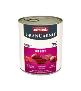 Animonda GRANCARNO® dog adult srdiečka bal. 6 x 800g konzerva