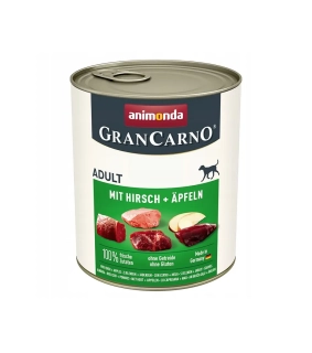 Animonda GRANCARNO® dog adult jeleň a jablko bal. 6 x 800g konzerva