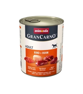 Animonda GRANCARNO® dog adult hovädzie a kura bal. 6 x 800g konzerva