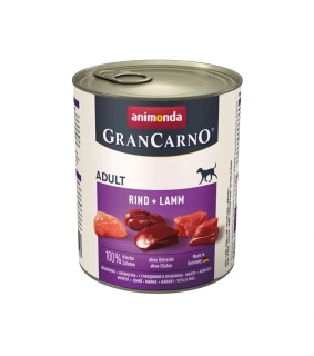 Animonda GRANCARNO® dog adult hovädzie a jahňa bal. 6 x 800g konzerva