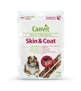 Pamlsok Canvit Health Care dog Skin & Coat Snack 200 g