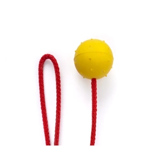 Hračka z tvrdej gumy JK Loptička 5 cm