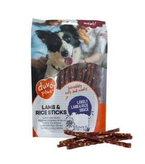 Pamlsok DUVO+ Tyčinky jahňa & ryža 80 gr