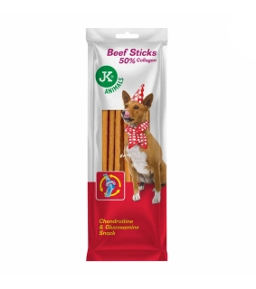 Hovädzie tyčinky s kolagénom, kolagénová maškrta pre psov s obsahom 50 % kolagénu, 75 g