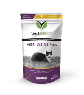 Vetri Science Vetri-Lysine Plus žuvacie tbl. 120 tbl.