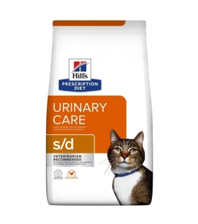HILLS Diet Feline s/d Dry NEW 1,5 kg