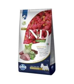 Farmina N&D dog QUINOA (GF) adult mini, digestion, lamb & fennel 7 kg