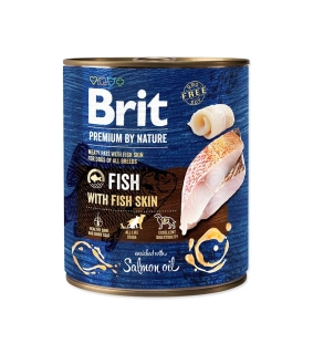 Brit Premium by Nature dog Fish with Fish shin 6 x 800 g konzerva