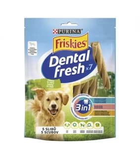 Pamlsok NESTLÉ FRISKIES dog Dental Fresh 6x180 g