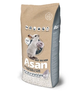 Podstielka ASAN hlodavce Pet Silver 42 L (8 kg)