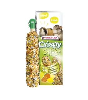 Pamlsok VL Crispy Sticks Guinea Pigs-Chinchillas Citrus Fruit- s citrusovým ovocím morča/činčila 2 ks 110 g