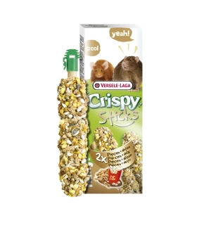 Pamlsok VL Crispy Sticks Rats-Mice Popcorn & Nuts- kukurica a oriešky, potkan/myš 2 ks 110 g