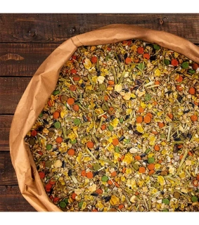 Deukanin Naturmix 2 kg vedro (Králiky, morčatá, škrečky)