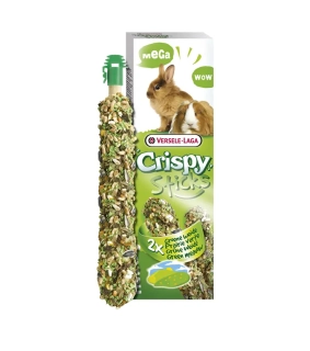 Pamlsok VL Crispy Mega Sticks Rabbits-Guinea Pigs "Green Meadow"-Zelená lúka - králik/morča 2 ks 140 g