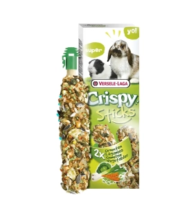 Pamlsok VL Crispy Sticks Rabbits-Guinea Pigs Vegetables- so zeleninou, králik/morča 2 ks 110 g