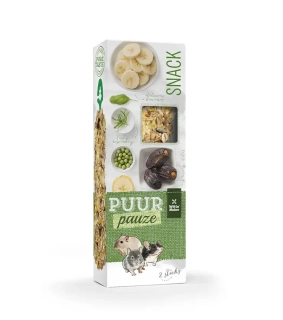 PUUR pauze Sticks banana & date - lahodné tyčinky pre králiky a hlodavce 110 g