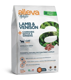 Alleva HOLISTIC cat adult lamb & venison 0,4 kg