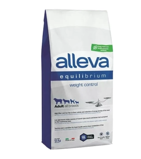 Alleva SP EQUILIBRIUM dog adult weight controll all breed chicken & ocean fish 12 kg