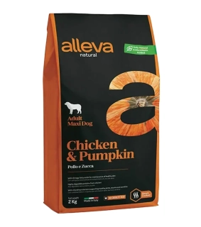 Alleva NATURAL dog adult maxi chicken & pumpkin 2 kg