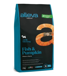 Alleva NATURAL dog adult mini fish & pumpkin 12 kg