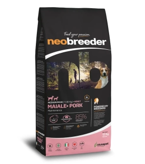 Alleva NEO BREEDER dog adult medium & maxi pork 12 kg