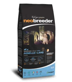 Alleva NEO BREEDER dog puppy medium & maxi lamb 12 kg