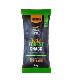 Primal Spirit Dog Iberian Snack - Wild Forest 110g