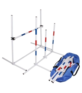 Agility sada prekážok KIT 1, tyče, biele