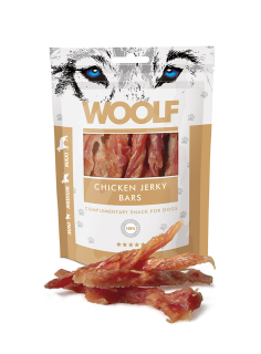 Pamlsok Woolf Dog Chicken Jerky Bars 100 g