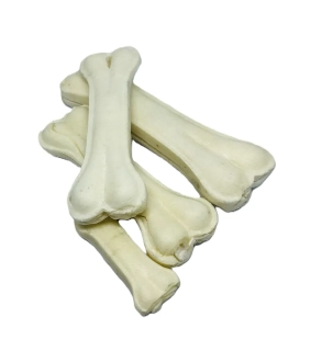 Pamlsok Salač Kosť biela 8 cm, 10 ks