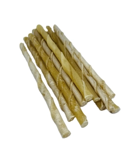 Pamlsok Salač Tyč točená prírodná 9-10 mm - 12,5 cm, 25 ks