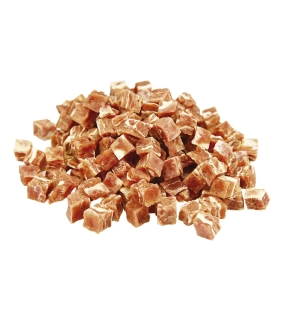 Pamlsok Salač Kocky kačacie s treskou malé 100 g