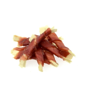 Pamlsok Salač Plátok z tresky obalený kačacím mäsom 1 kg