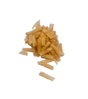 Pamlsok Salač Prúžky kuracie s kúskami lososa mini 100 g