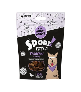 Pamlsok Mr. Bandit sport extra with duck training treats 150g