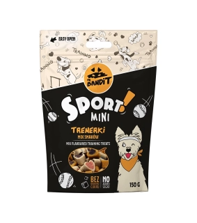 Pamlsok Mr. Bandit sport mini mix flavour training treats 150g