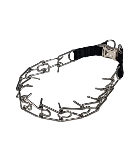 BAFPET Obojok OSTNÁČ s kovovou prackou Farba: Strieborná, Rozmer: 3,0 mm x 60 cm | 00053