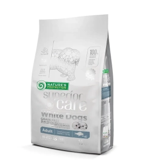 Natures P Superior care white dog GF adult white fish small&mini 10 kg